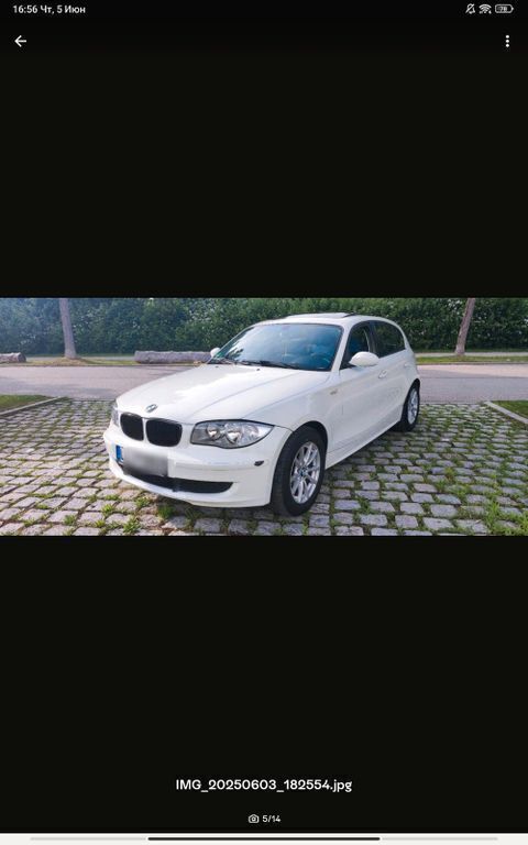 Weiß Gebraucht 2005 BMW 120 Kleinwagen | 4.800 € (Teuer) - Bild 1/4