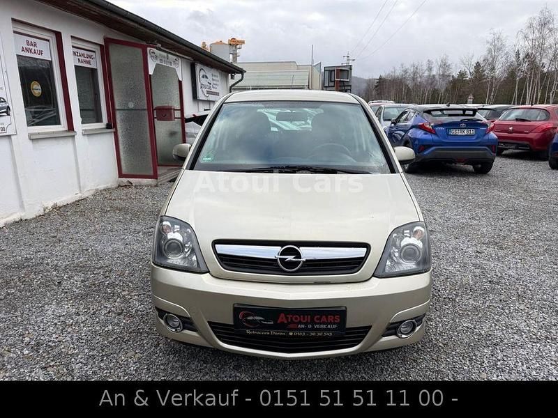 Gebraucht Opel Meriva Edition 90 PS (66 kW) 2007 Silber Van / Kleinbus