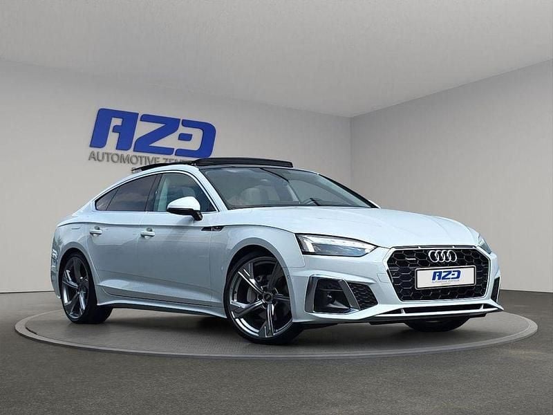 Gebraucht Audi A5 S-Line 204 PS (150 kW) 2022 Gletscherweiß metallic Coupé