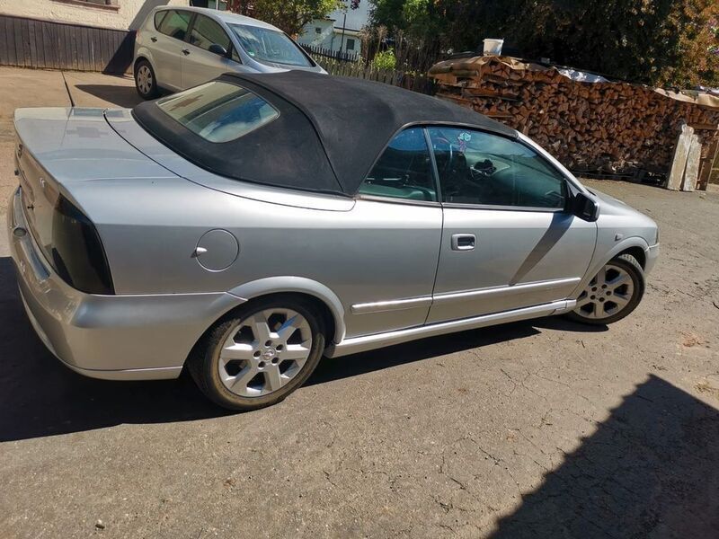 Silber Gebraucht 2003 Opel Astra Cabriolet Cabrio | 2.000 € (Guter Preis) - Bild 1/4