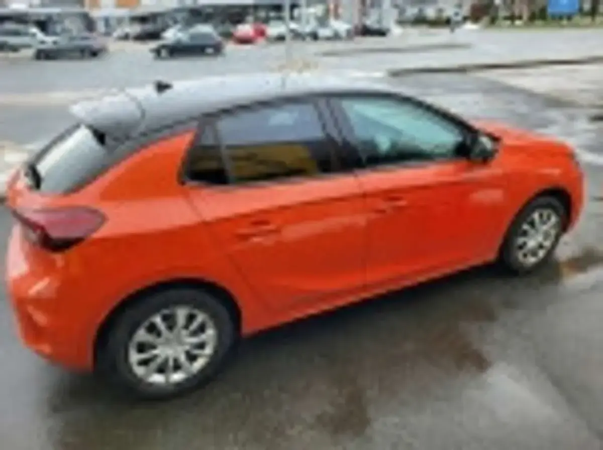 Gebraucht Opel Corsa Edition 75 PS (55 kW) 2022 Orange/schwarz Kleinwagen