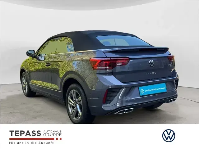 Gebraucht VW T-Roc Cabriolet R-line 150 PS (110 kW) 2025 Grau Cabrio