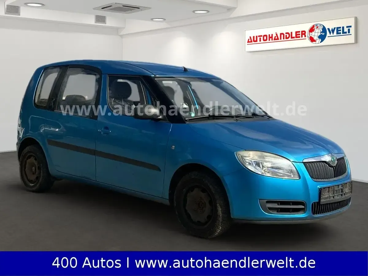 Usata Skoda Roomster 86 CV (63 kW) 2008 Blu Monovolume