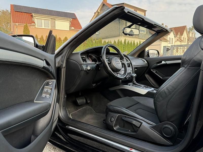 Gebraucht Audi A5 Cabriolet S-line plus 177 PS (130 kW) 2014 Schwarz Cabrio