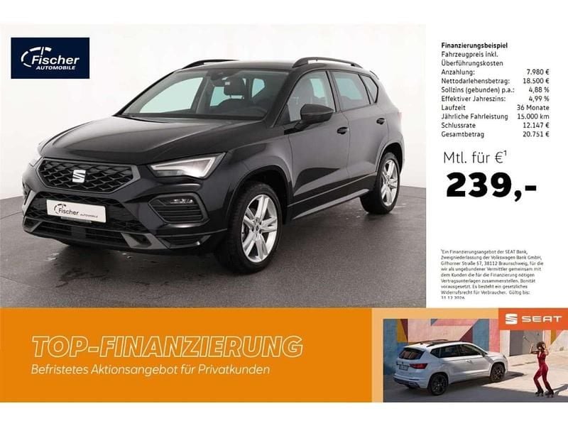Second-hand Seat Ateca FR 150 CP (110 kW) 2024 Negru SUV