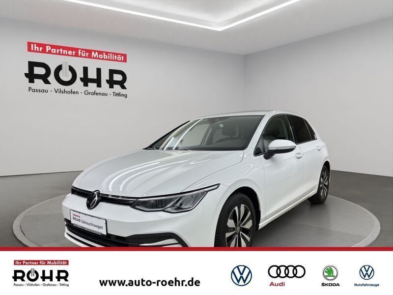 Pure white Gebraucht 2021 VW Golf VIII United Limousine | 22.150 € (Fairer Preis) - Bild 1/4