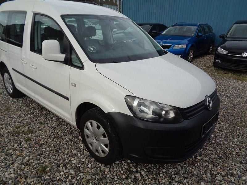Gebraucht VW Caddy Trendline 86 PS (63 kW) 2012 Weiß Van / Kleinbus