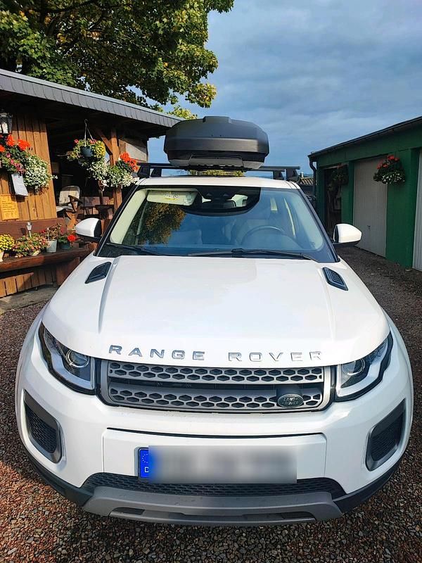 Weiß Gebraucht 2016 Land Rover Range Rover evoque SUV | 21.500 € (Teuer) - Bild 1/4