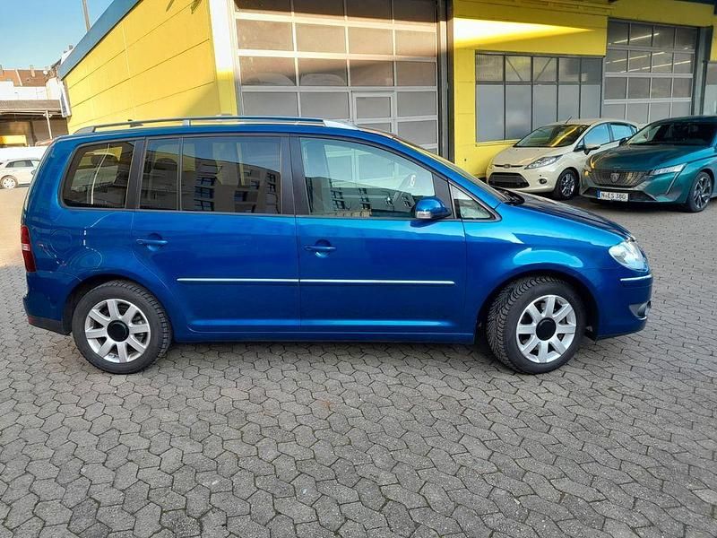 Gebraucht VW Touran 170 PS (125 kW) 2008 Blau Van / Kleinbus