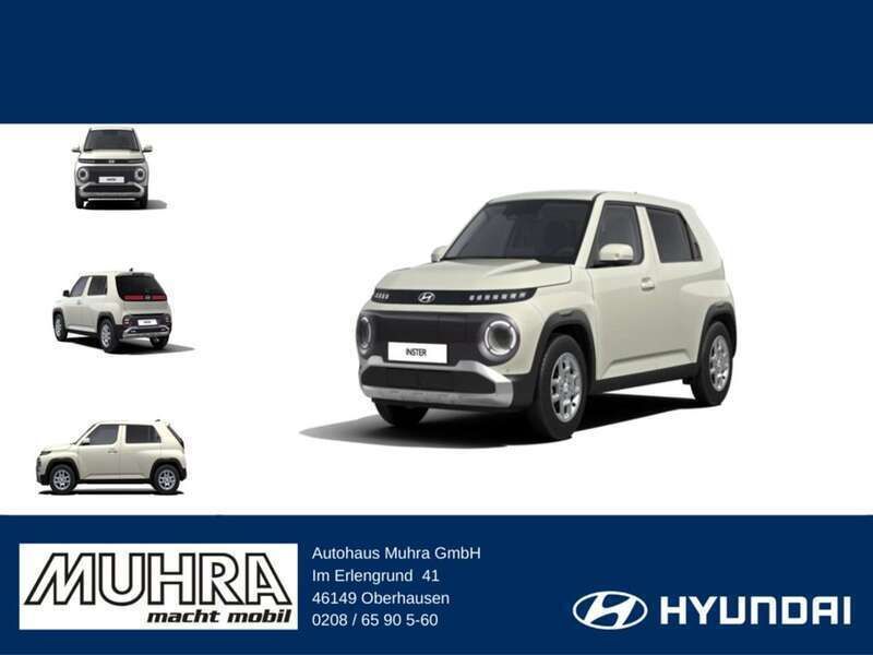 Unbleached ivory Neu 2025 Hyundai Inster Trend Kleinwagen | 22.889 € (Guter Preis) - Bild 1/4