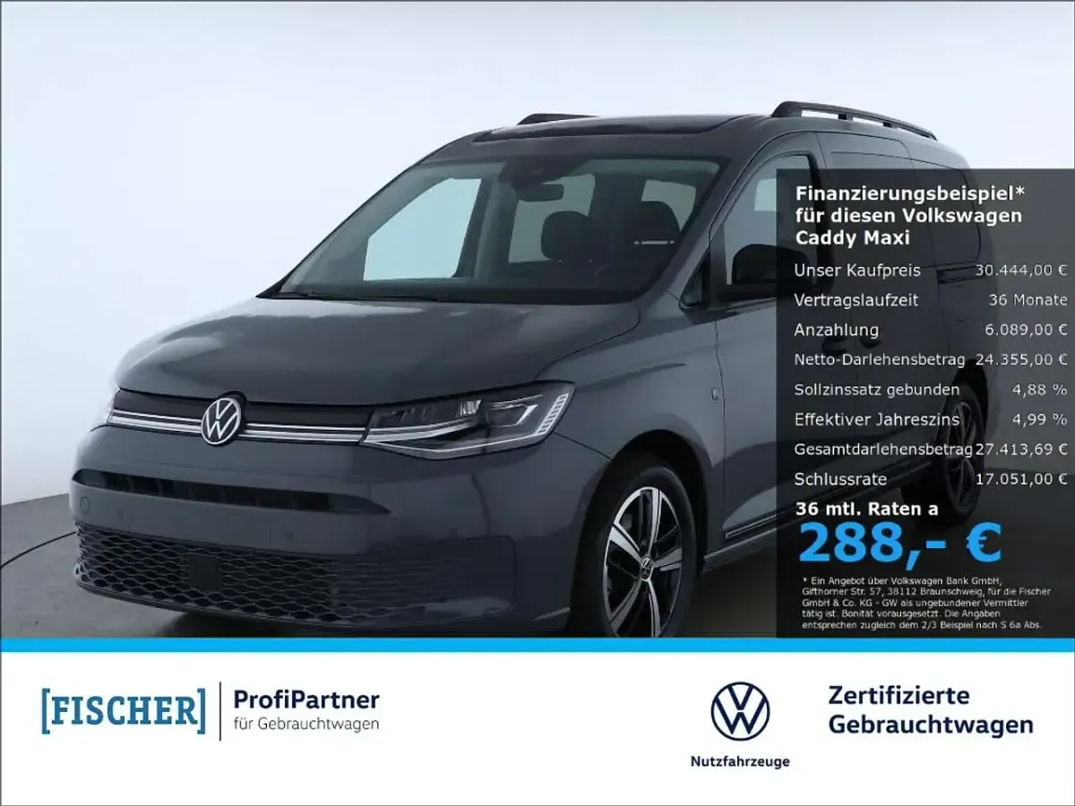 Occasion VW Caddy Dark Label 116 ch (85 kW) 2024 Monospace