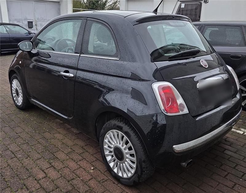 Gebraucht Fiat 500 Lounge 69 PS (50 kW) 2012 Schwarz Kleinwagen