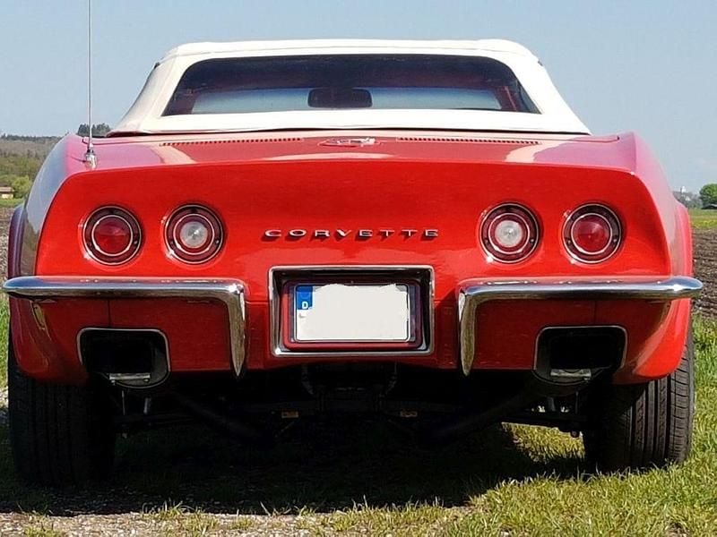 Rot Gebraucht 1970 Corvette Stingray Cabrio | 39.990 € - Bild 1/4