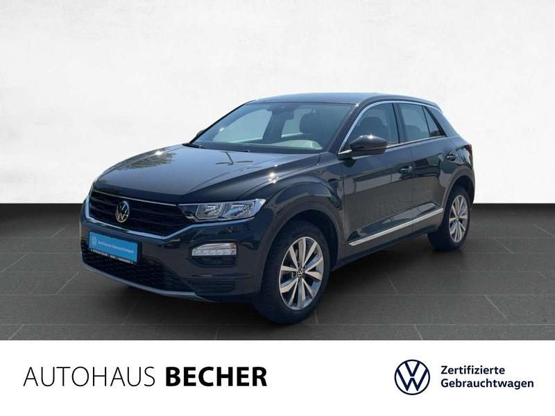 Grau Gebraucht 2021 VW T-Roc Style SUV | 16.930 € (Guter Preis) - Bild 1/4