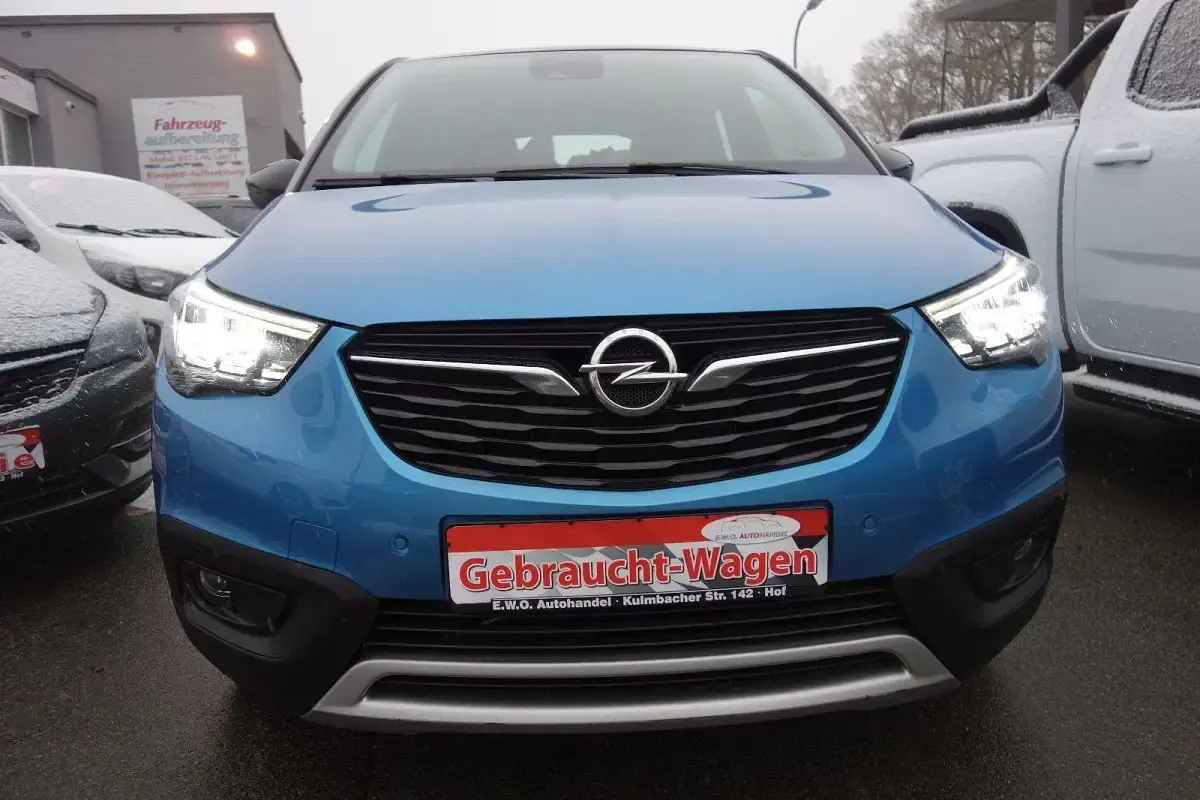 Gebraucht Opel Crossland 110 PS (80 kW) 2019 Blau SUV