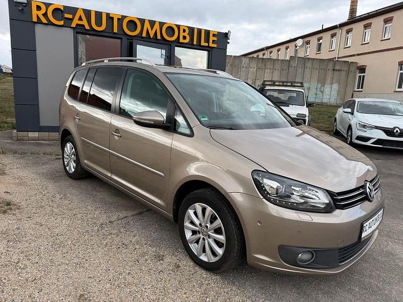 Gebraucht VW Touran Highline 170 PS (125 kW) 2012 Beige Van / Kleinbus
