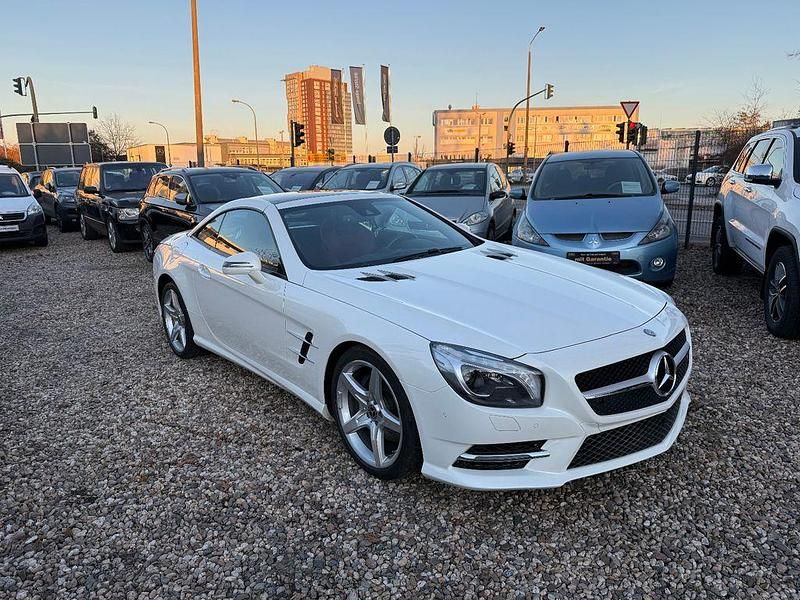 Gebraucht Mercedes SL400 333 PS (244 kW) 2016 Weiß Cabrio