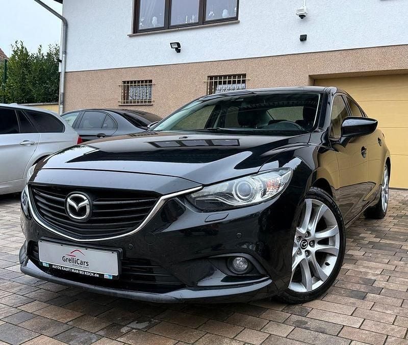 Schwarz Gebraucht 2013 Mazda 6 Sports-Line Limousine | 7.999 € (Fairer Preis) - Bild 1/4