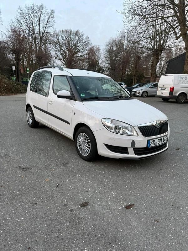 Gebraucht Skoda Roomster 80 PS (58 kW) 2011 Weiß Van / Kleinbus
