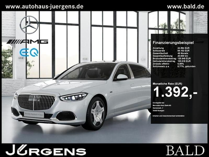 Weiss manufaktur opalithweiß b Gebraucht 2023 Mercedes S580 Exclusive Limousine | 147.550 € - Bild 1/4
