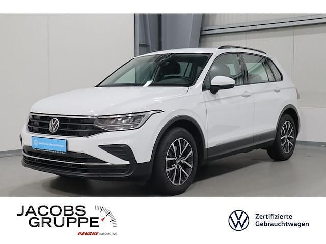 Weiß Gebraucht 2022 VW Tiguan Life SUV | 24.220 € (Guter Preis) - Bild 1/3
