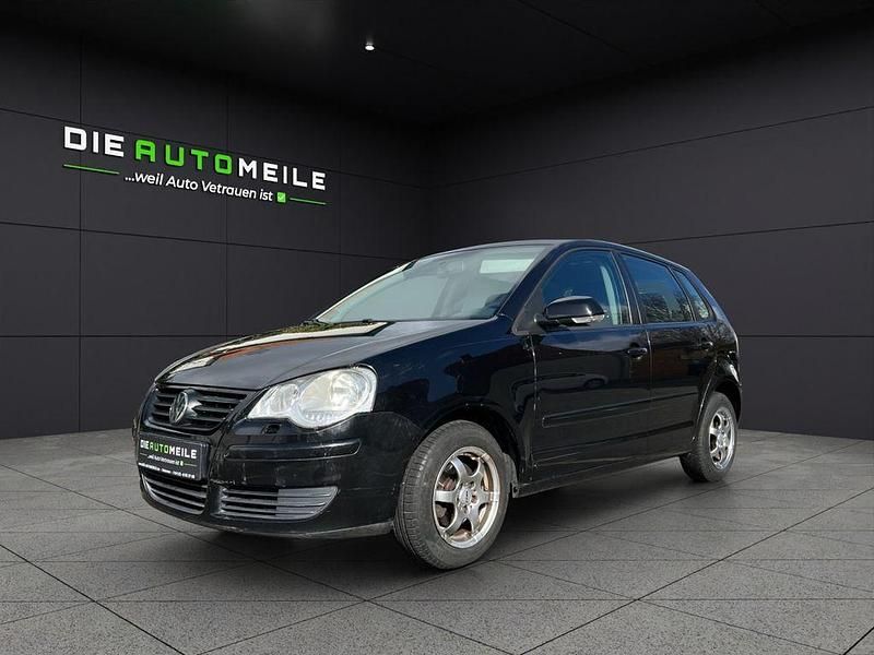 Gebraucht VW Polo Comfortline 69 PS (50 kW) 2007 Schwarz Kleinwagen
