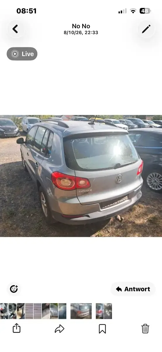 Gebraucht VW Tiguan 140 PS (102 kW) 2009 Braun SUV