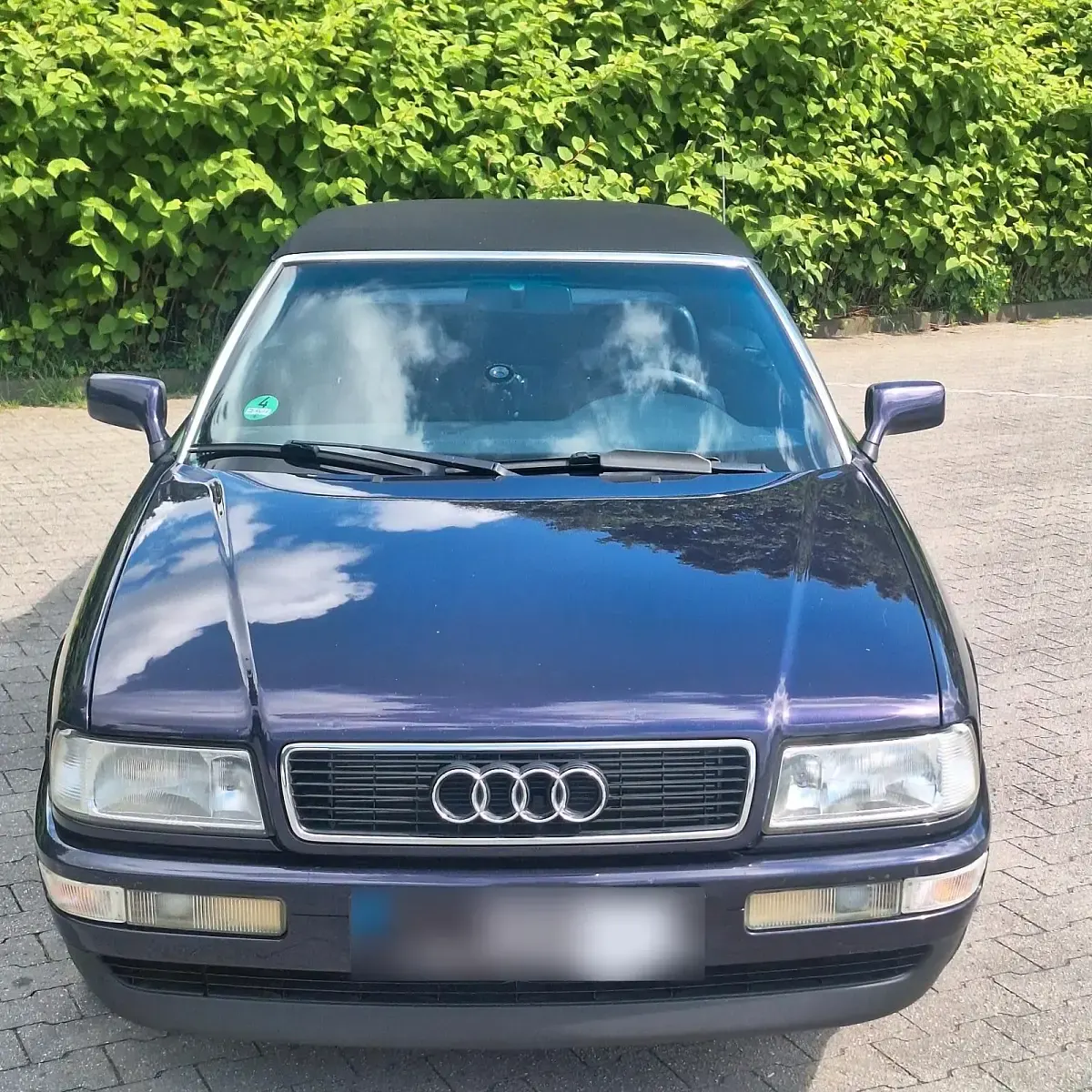 Gebraucht Audi 80 116 PS (85 kW) 1995 Violet Cabrio