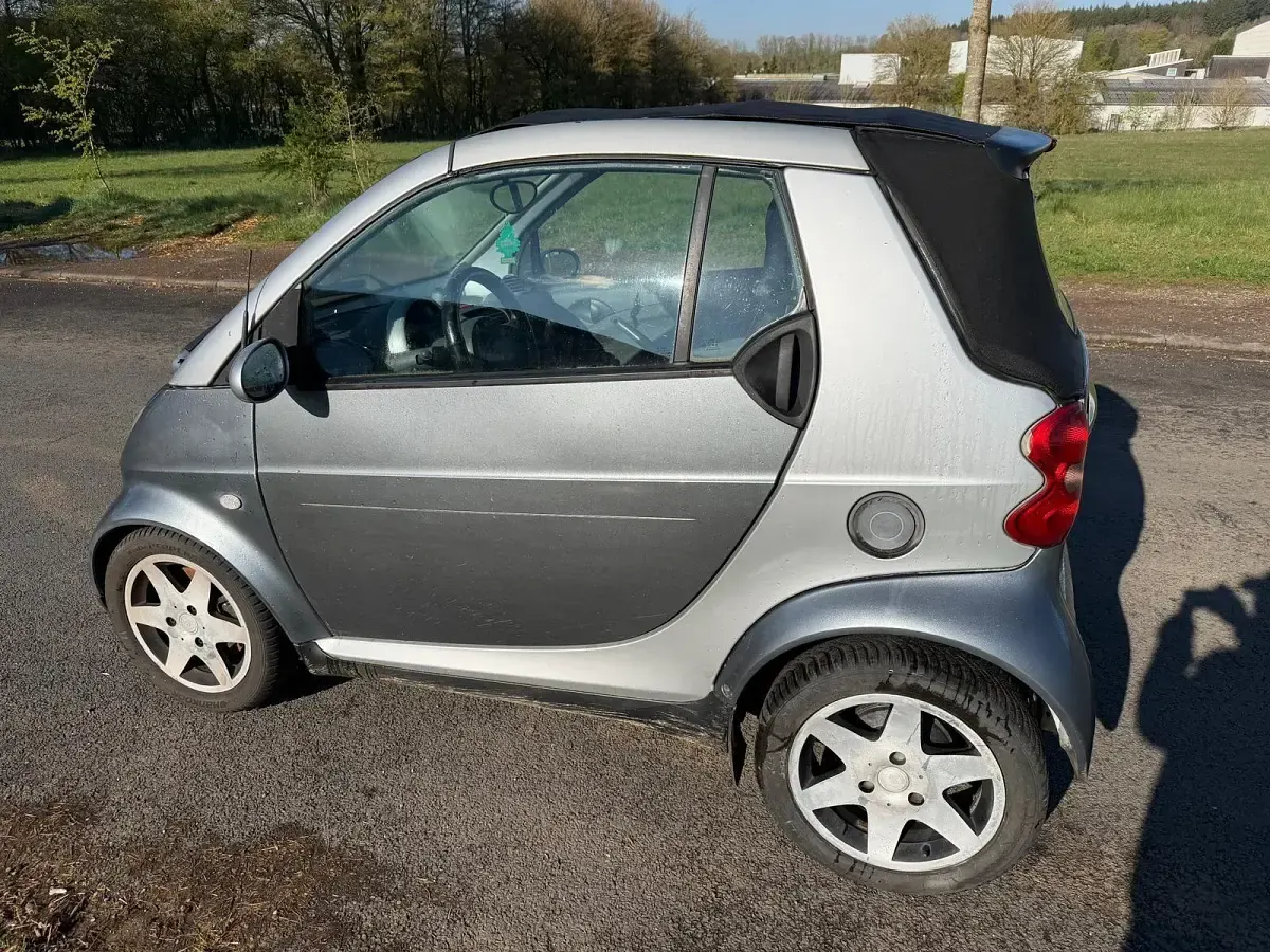 Occasion Smart ForTwo Cabrio 40 ch (29 kW) 2003 Gris Cabriolet