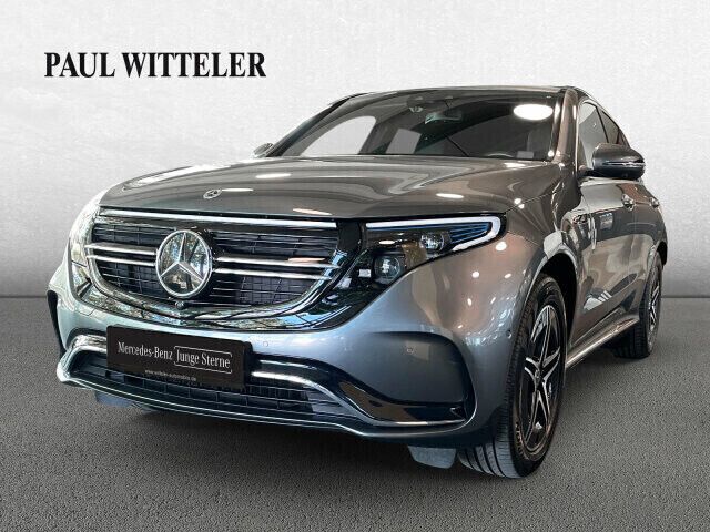 Lack selenitgrau Gebraucht 2020 Mercedes EQC400 AMG line SUV | 34.480 € (Teuer) - Bild 1/4