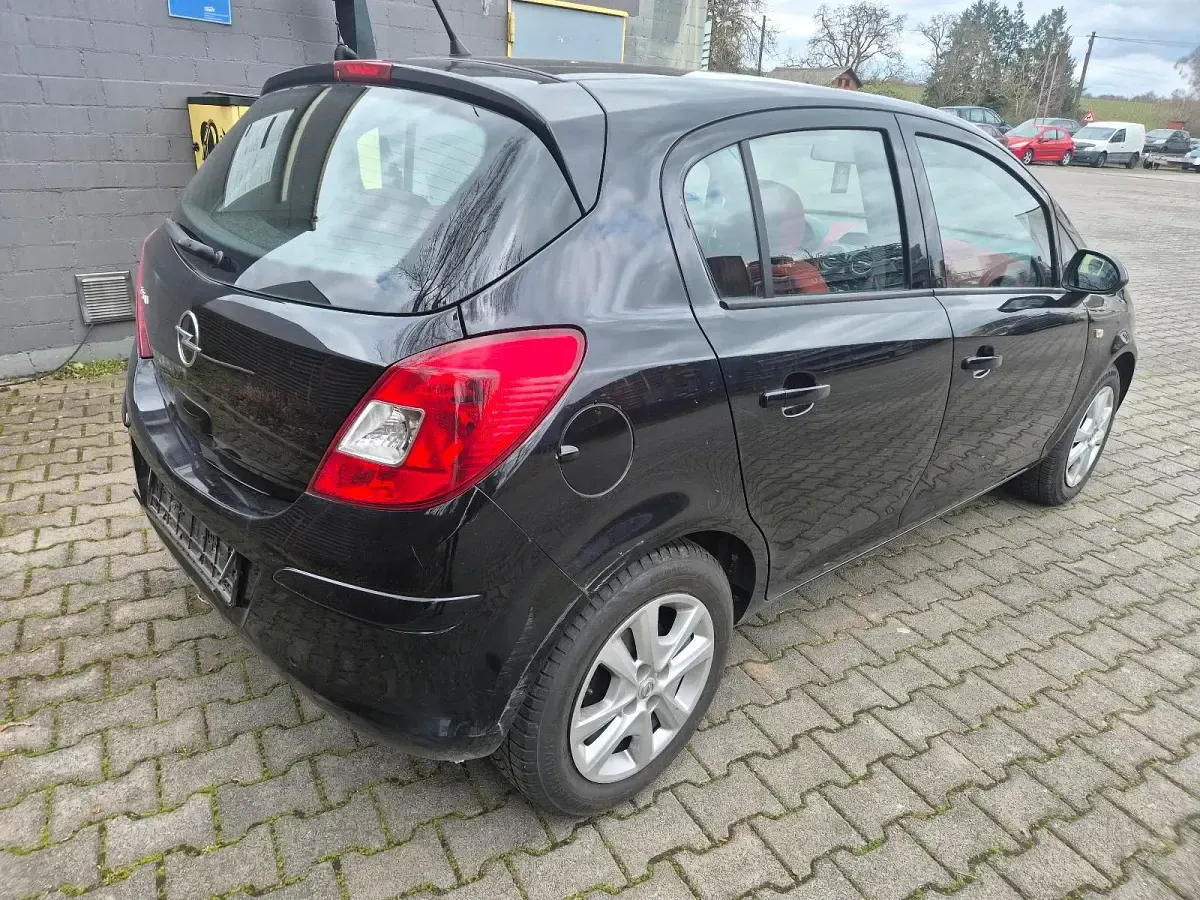 Gebraucht Opel Corsa 2008 Schwarz Kleinwagen