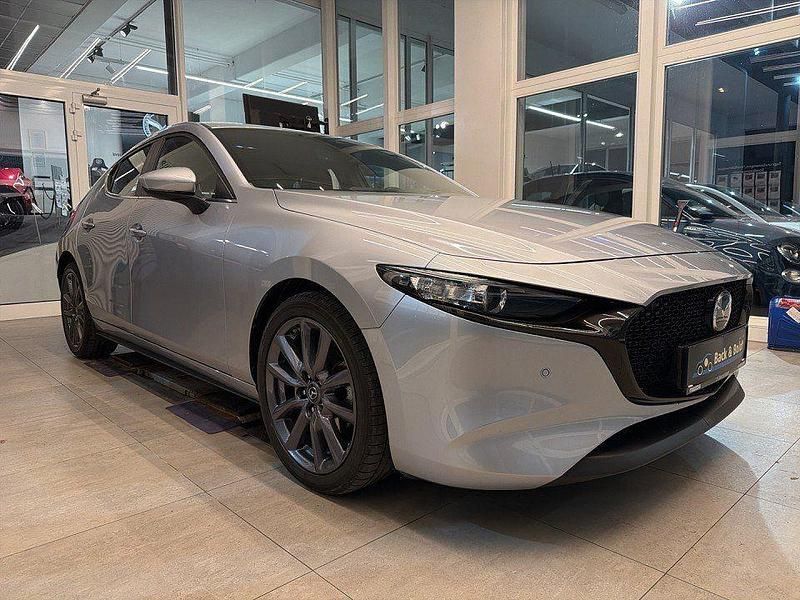 Gebraucht Mazda 3 Selection 122 PS (89 kW) 2021 Sonic silver (metallic) Limousine
