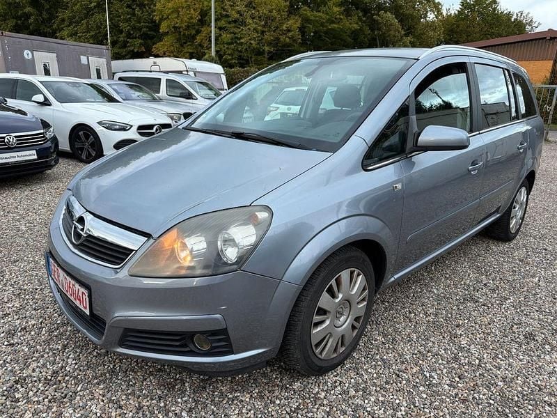 Gebraucht Opel Zafira Catch Me 94 PS (69 kW) 2007 Silber Van / Kleinbus