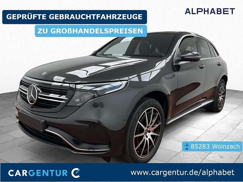 Graphitgrau Gebraucht 2022 Mercedes EQC400 AMG line SUV | 34.707 € (Guter Preis) - Bild 1/4