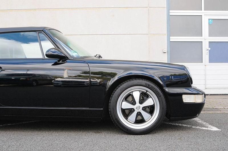 Schwarz Gebraucht 1993 Porsche 964 Cabrio | 89.950 € - Bild 1/4