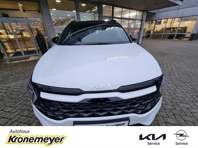 Gebraucht Kia Sportage GT-Line 136 PS (100 kW) 2023 Ha2) deluxeweiss met./schwarz (weiss SUV