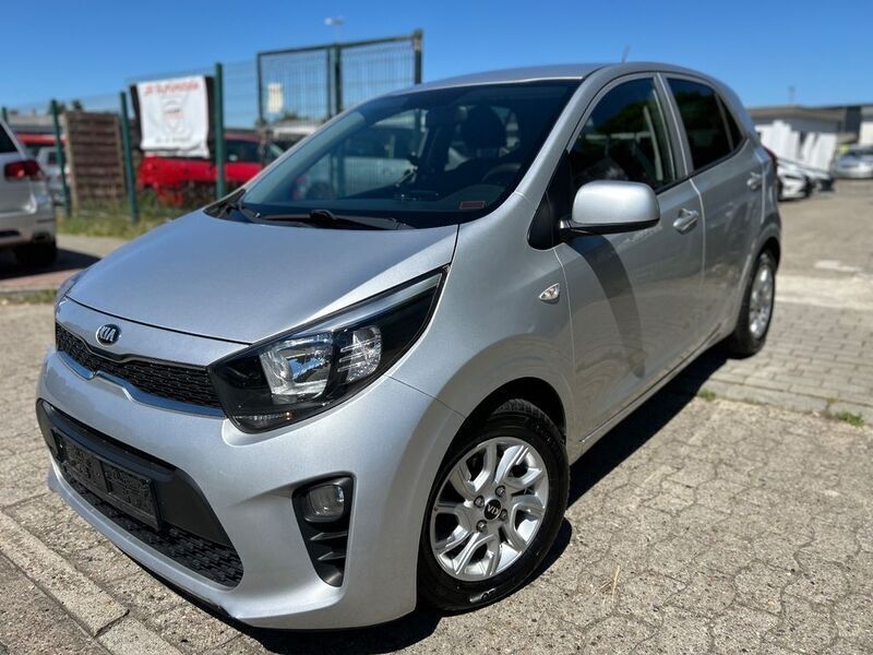 Silber Gebraucht 2018 Kia Picanto DREAM-TEAM Edition Kleinwagen | 6.990 € (Superpreis) - Bild 1/4