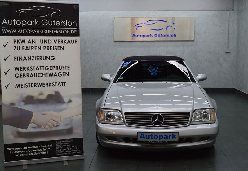 Silber Gebraucht 2002 Mercedes SL600 AMG Cabrio | 39.000 € (Guter Preis) - Bild 1/4