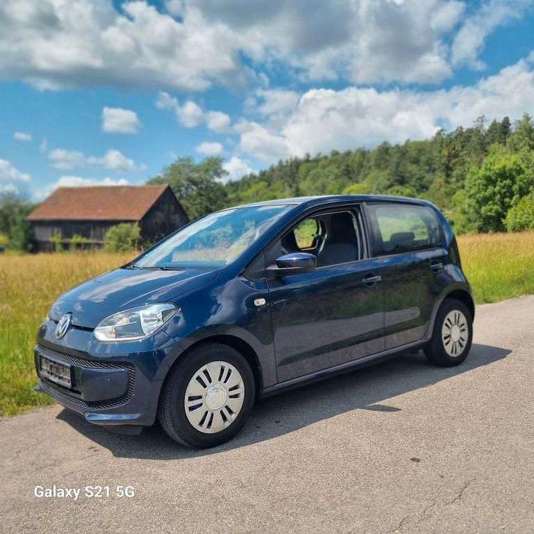 Blau Gebraucht 2014 VW up! Kleinwagen | 3.799 € (Superpreis) - Bild 1/4