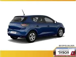 Neu Dacia Sandero Essentiel 67 PS (49 kW) 2025 Blau (ironblau metallic) Limousine