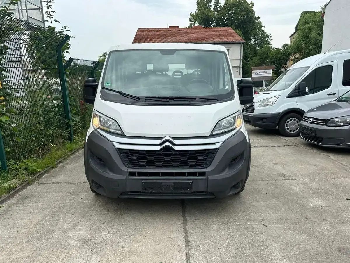 Gebraucht Citroën Jumper 163 PS (119 kW) 2018 Lack weiss banquise/deckende Van / Kleinbus