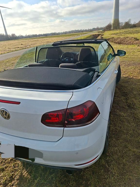 Gebraucht VW Golf Cabriolet GTI 211 PS (155 kW) 2014 Weiß Cabrio