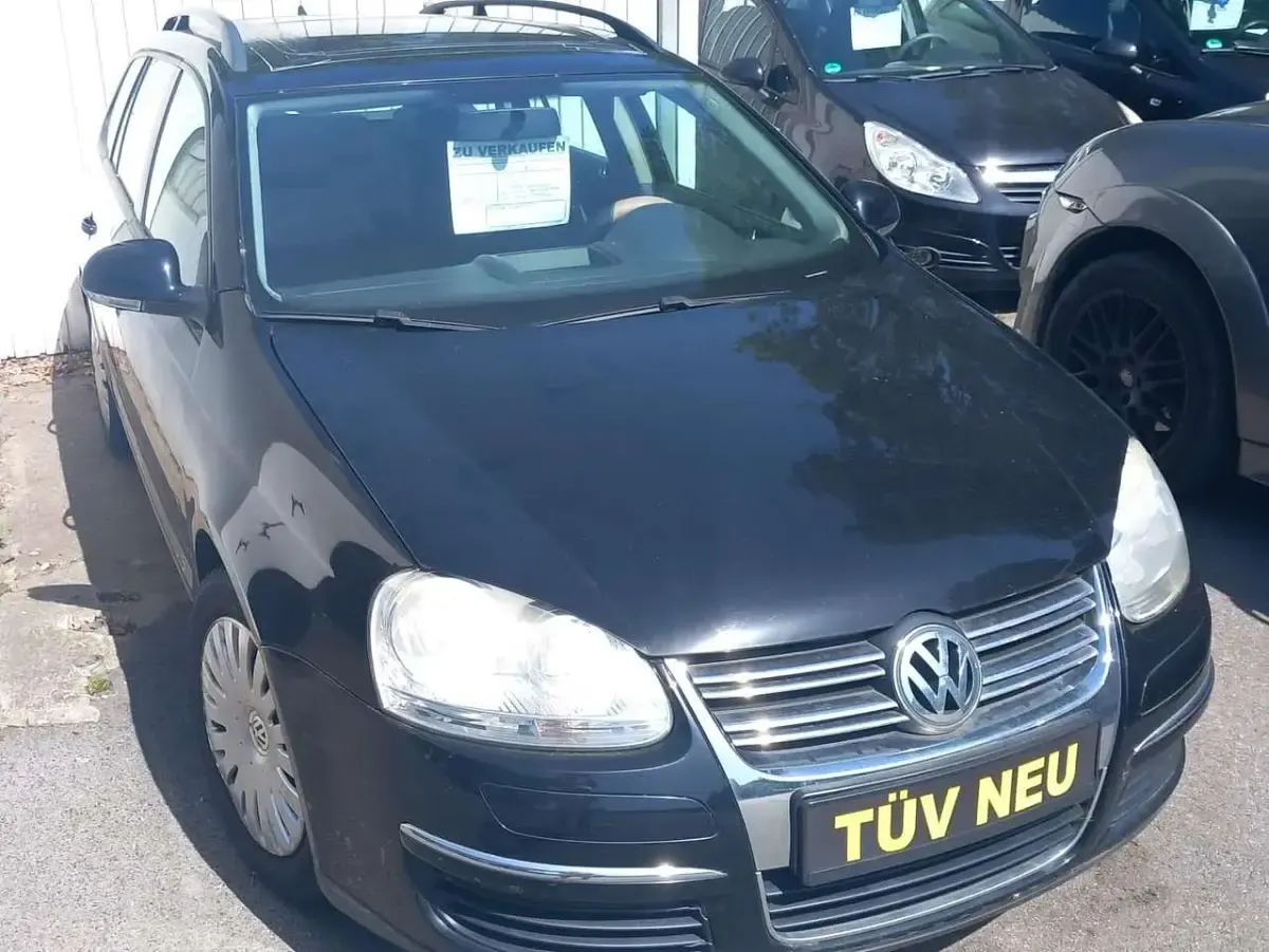 Gebraucht VW Golf VI 80 PS (58 kW) 2009 Schwarz Kleinwagen