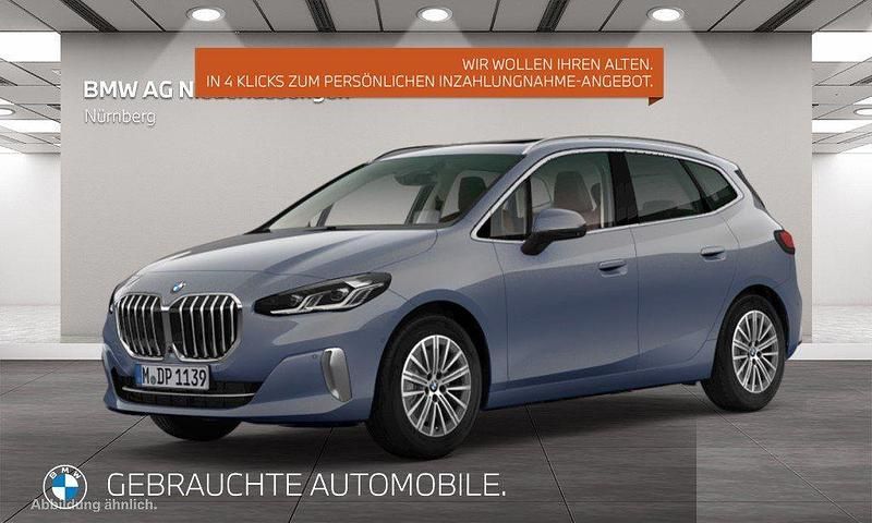 Grau Gebraucht 2022 BMW 223 Active Tourer Sport Line Van / Kleinbus | 33.790 € (Teuer) - Bild 1/4
