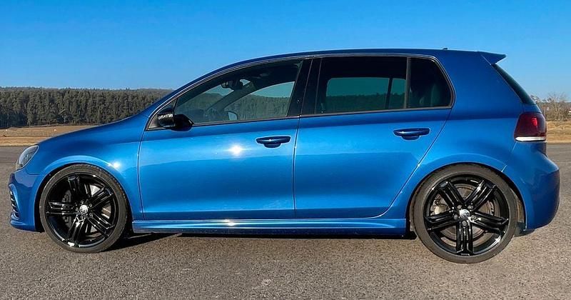 Blau Gebraucht 2013 VW Golf R Limousine | 15.700 € (Teuer) - Bild 1/4