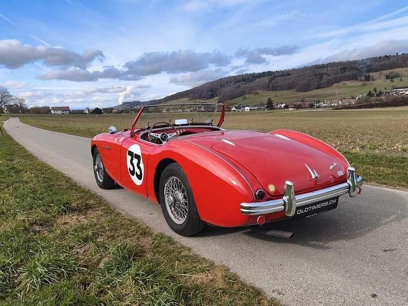 Gebraucht Austin Healey 100 90 PS (66 kW) 1955 Rot Cabrio