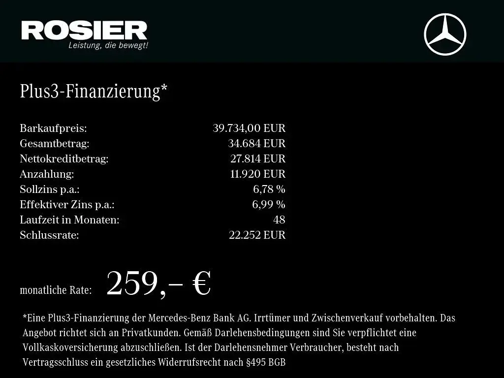 Gebraucht Mercedes GLC220 Advanced 197 PS (144 kW) 2022 Silber / hightechsilber SUV