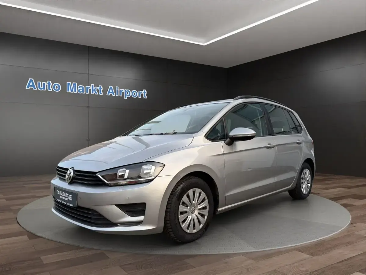 Gebraucht VW Golf Sportsvan 110 PS (80 kW) 2015 Silber Van / Kleinbus