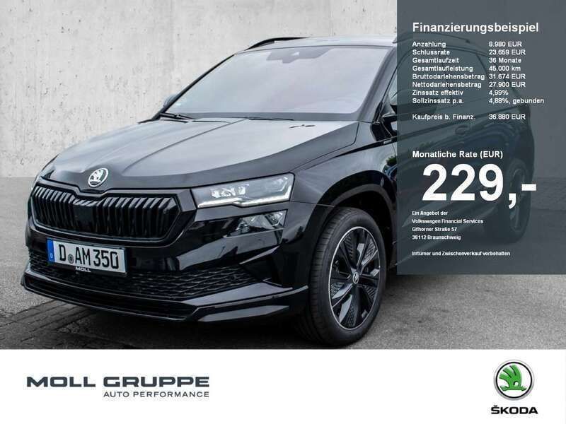 Blackmagic perleffekt Gebraucht 2025 Skoda Karoq SportLine SUV | 36.880 € (Etwas zu teuer) - Bild 1/4