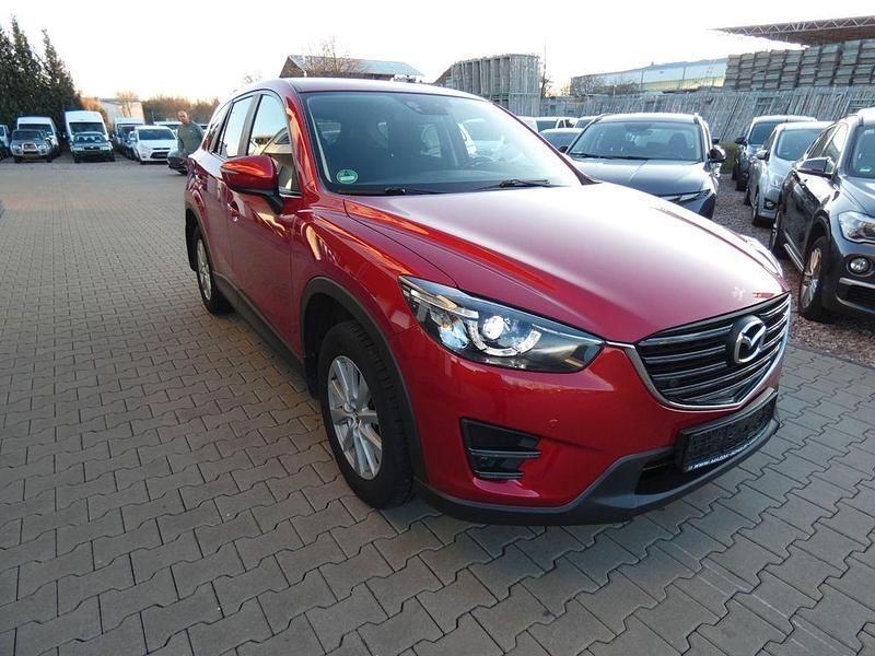 Gebraucht Mazda CX-5 Exclusive-Line 150 PS (110 kW) 2015 Rot SUV